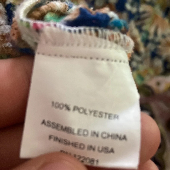 Tatyana Nashville PinUp Retro Rainbow Floral Daisy Circle Dress Yarn Detail XS - Picture 8 of 8